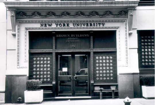 The Washington Place entrance 
Photo: Carl Forster 
