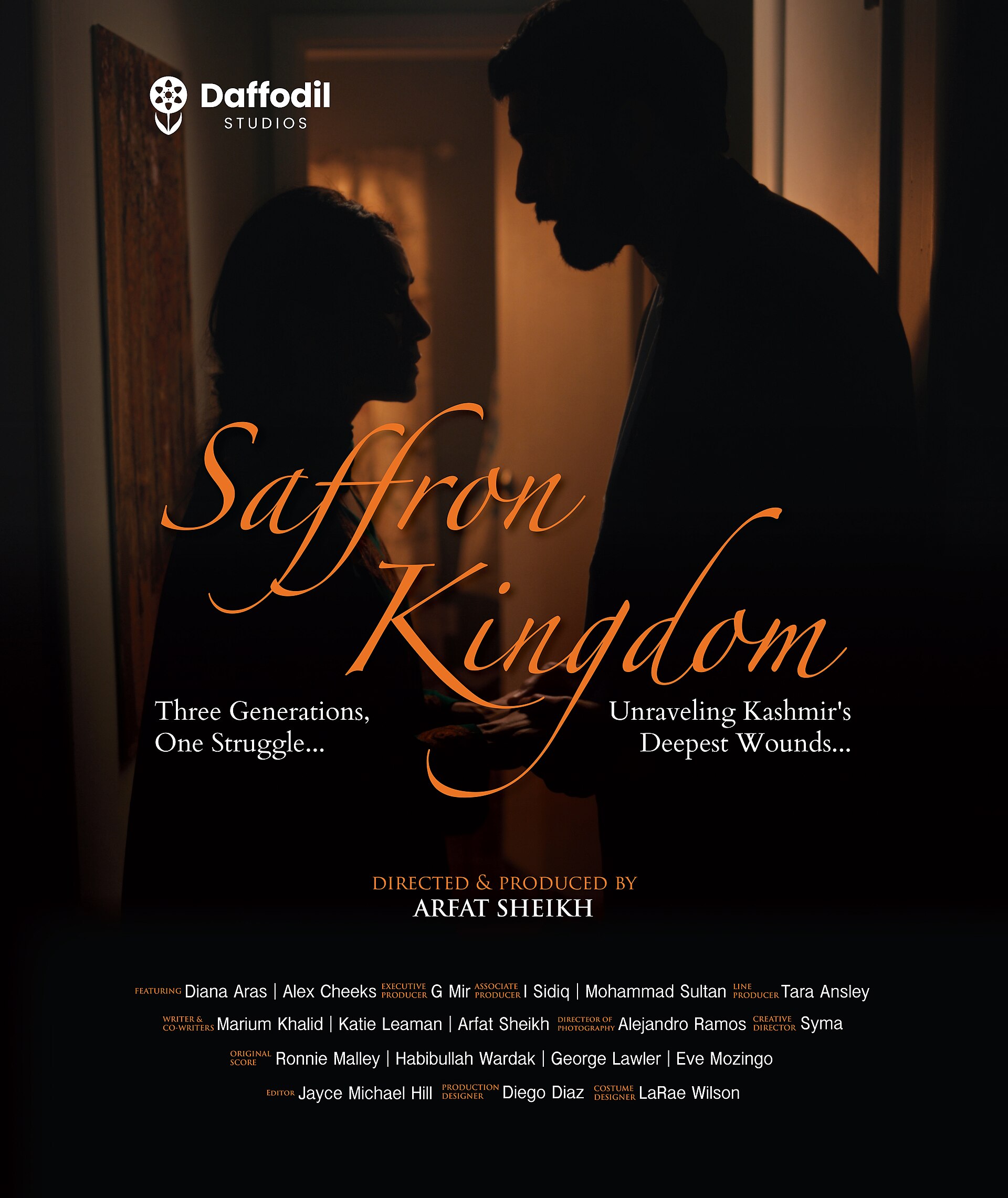 the outlines of two people